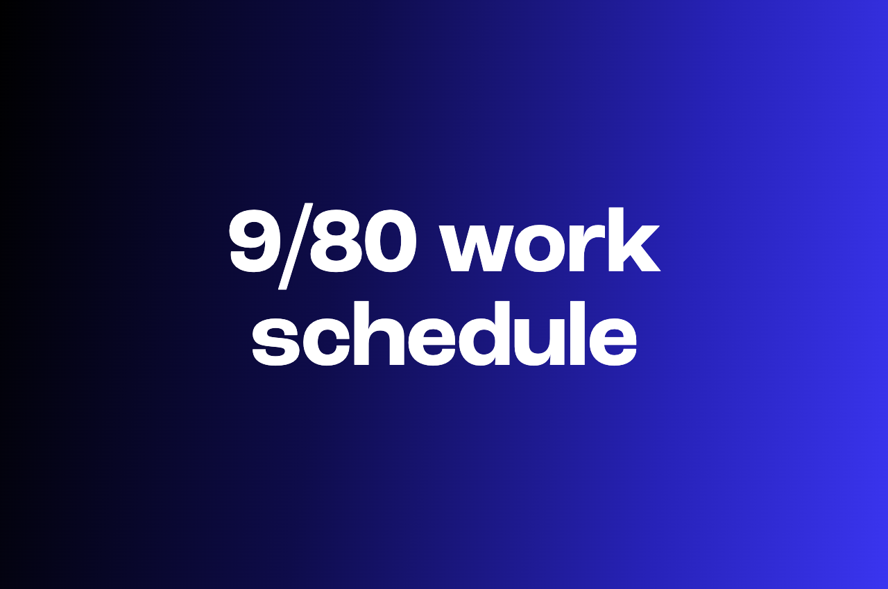 9/80 work schedule: Is it worth it?