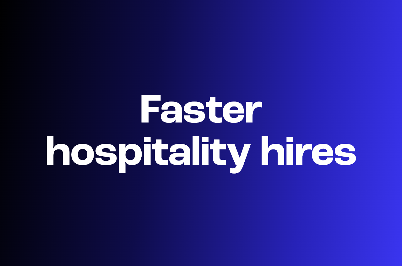 How asynchronous interviews reduce time-to-hire in hospitality