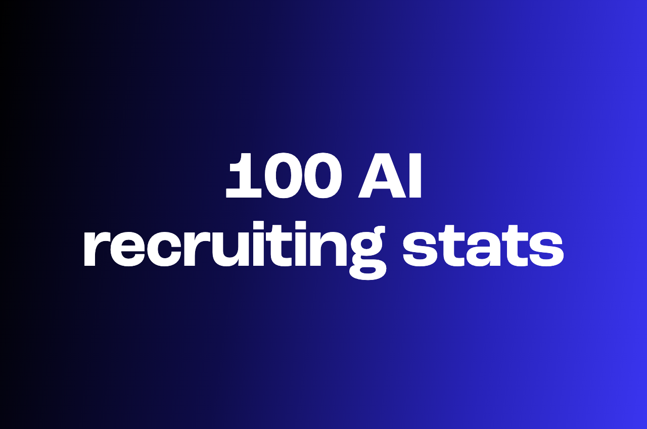 100 AI recruiting statistics for 2026: what's actually changed