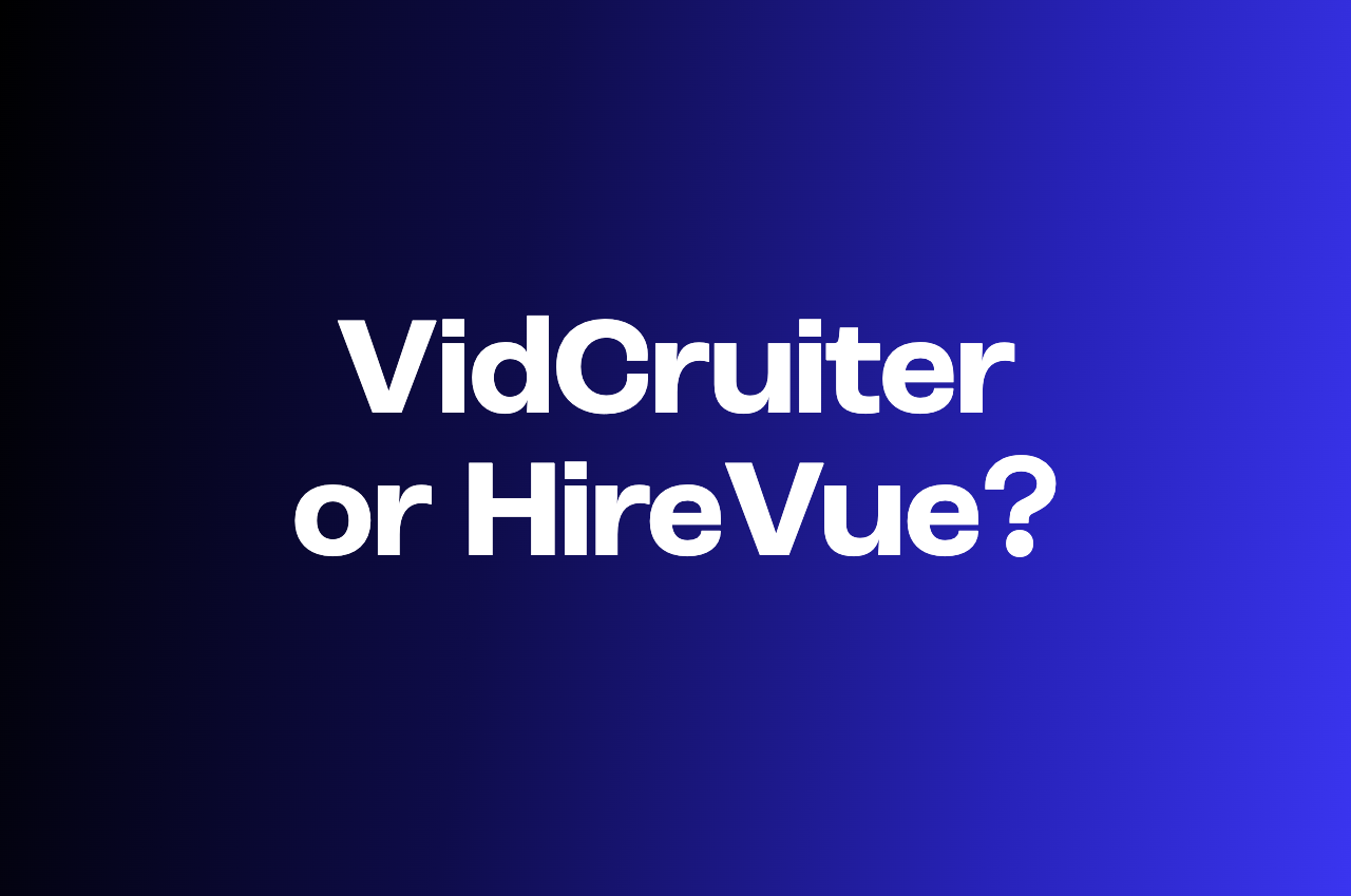 VidCruiter vs HireVue: 2026 platform comparison