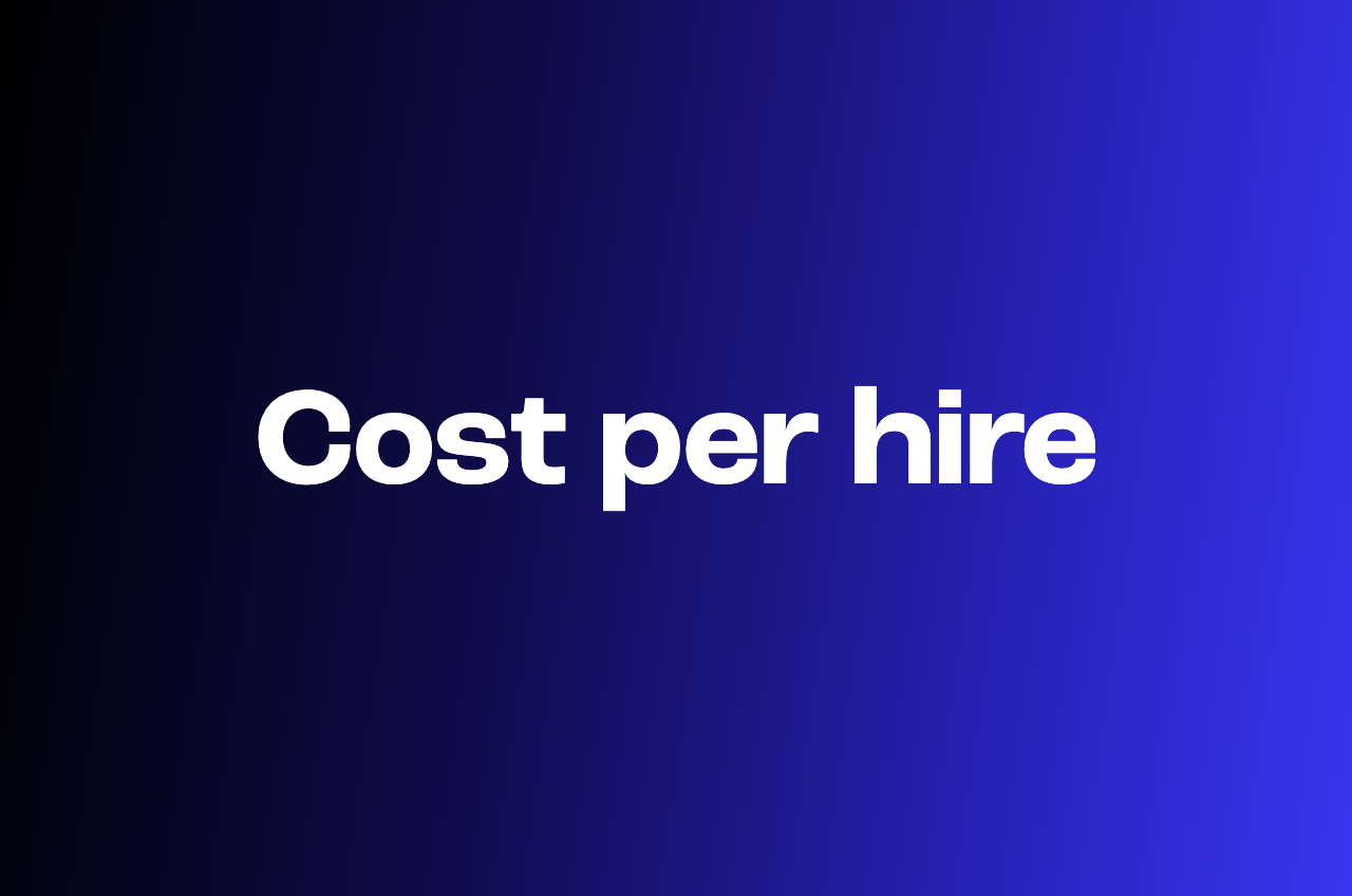 The complete cost per hire guide for 2026