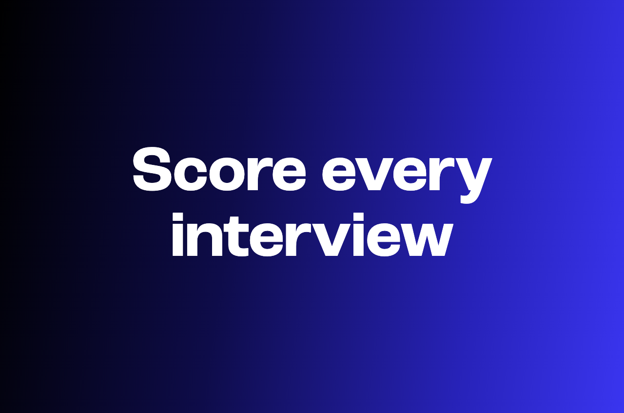 How to create an interview scorecard (with free template)