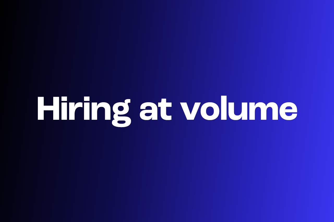 Best high volume hiring software in 2026