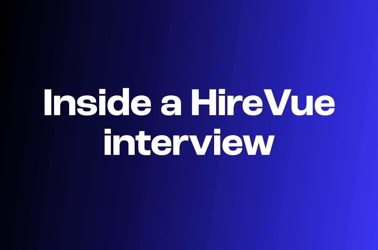 What HireVue interviews look like (and what small businesses can learn)