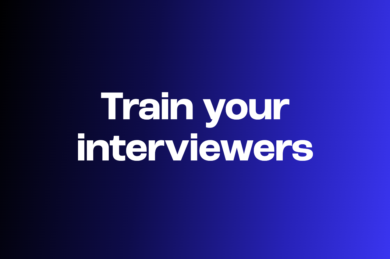 A practical plan for hiring manager interview training