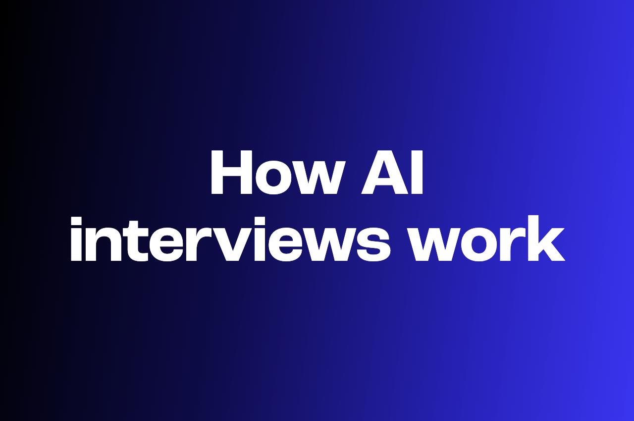 How AI video interviews work when you're the one doing the hiring
