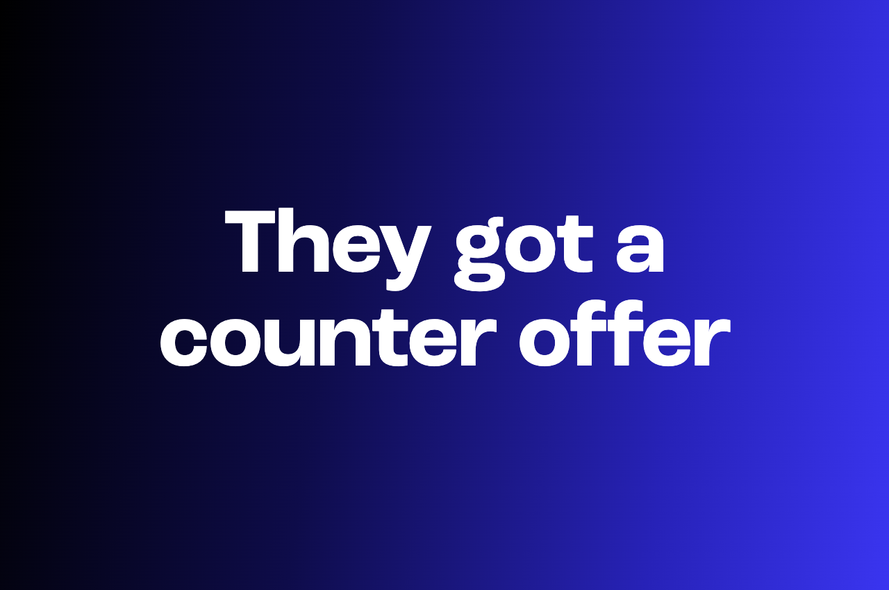 What to do when your candidate gets a counter offer