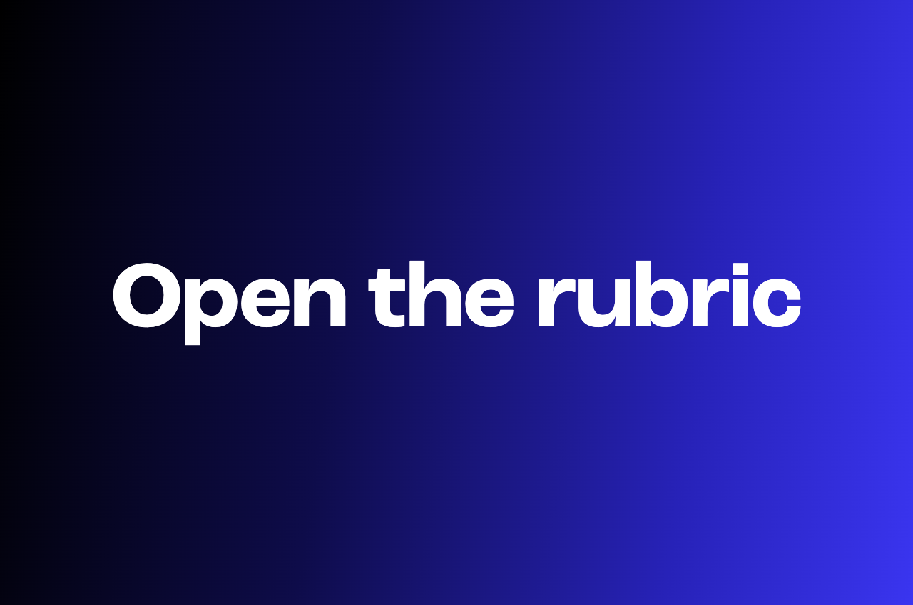 Why your interview rubric isn't getting opened during interviews