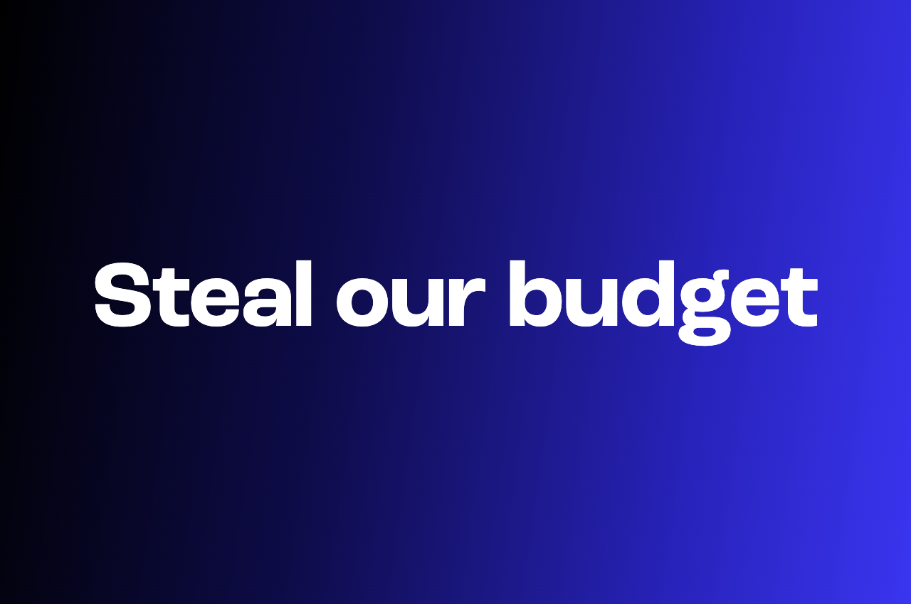Steal our simple recruiting budget template
