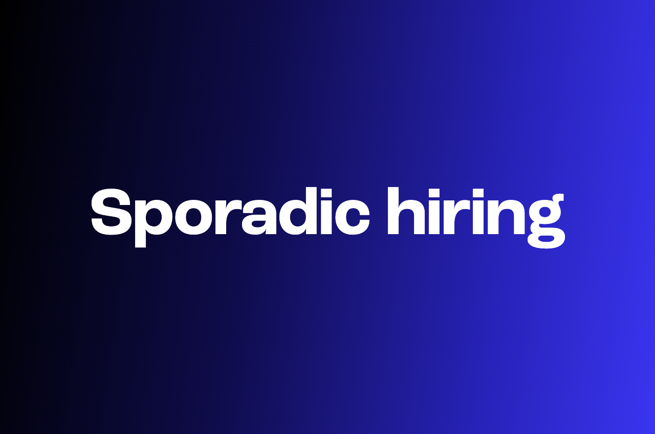 Recruiting software for sporadic hiring doesn't need a contract