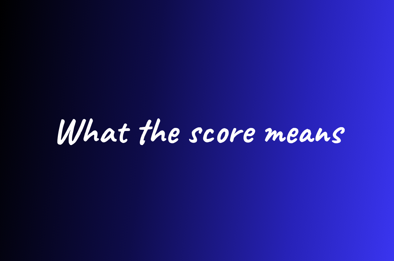 What a low assessment score actually means before the interview