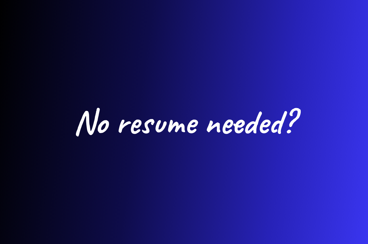 Screening hourly and trades candidates who aren't resume-literate