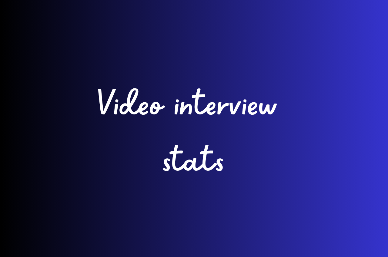 20 video interview statistics every HR team should know in 2026